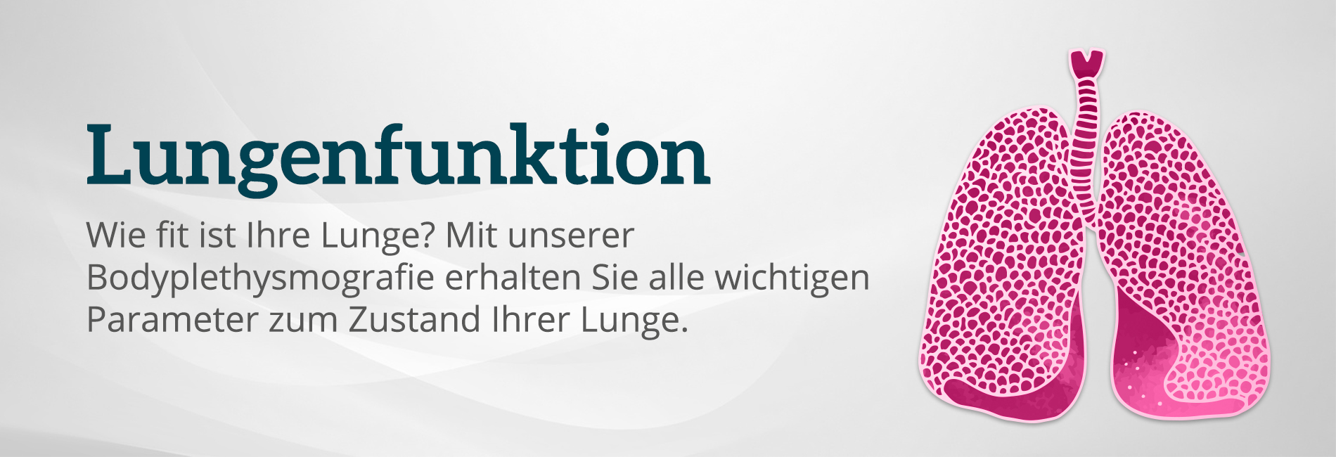 Banner Lungenfunktion