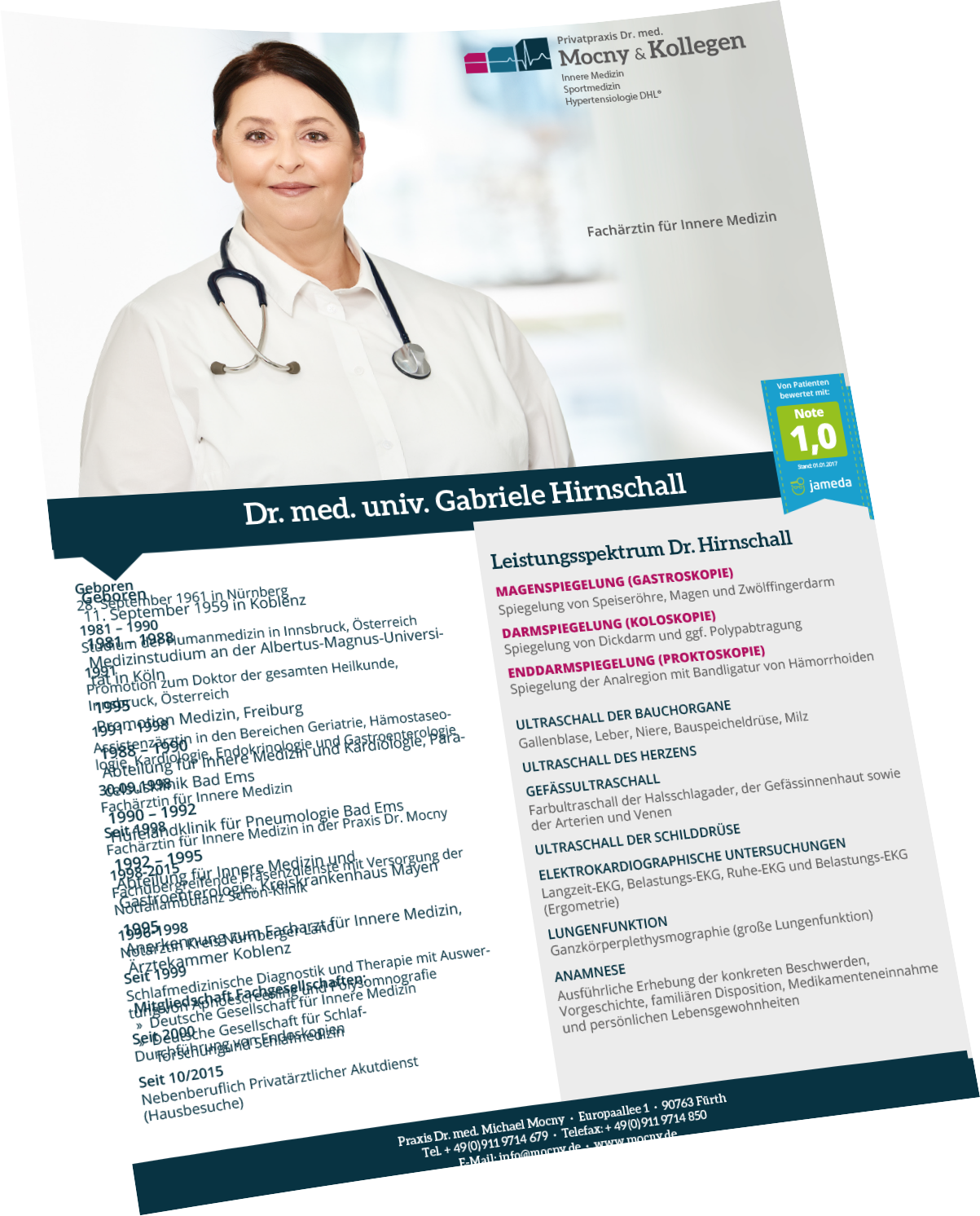 Steckbrief von Dr. Hirnschall